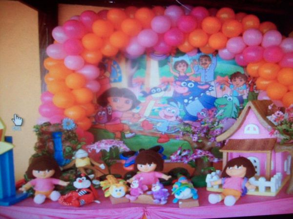 Decoração da Dora Aventureira