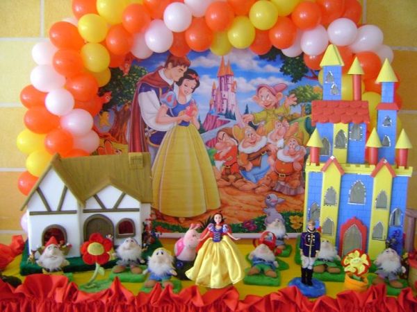 decoração Da Branca De Neve